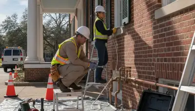 Emergency plumber truck in Charleston, SC for fast plumbing repair service