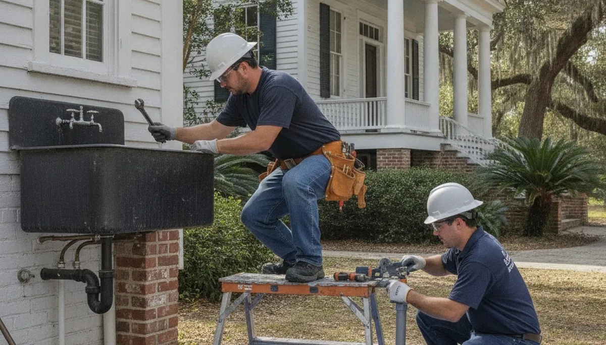 Charleston, SC plumbing repair service for emergency leak and pipe fixes