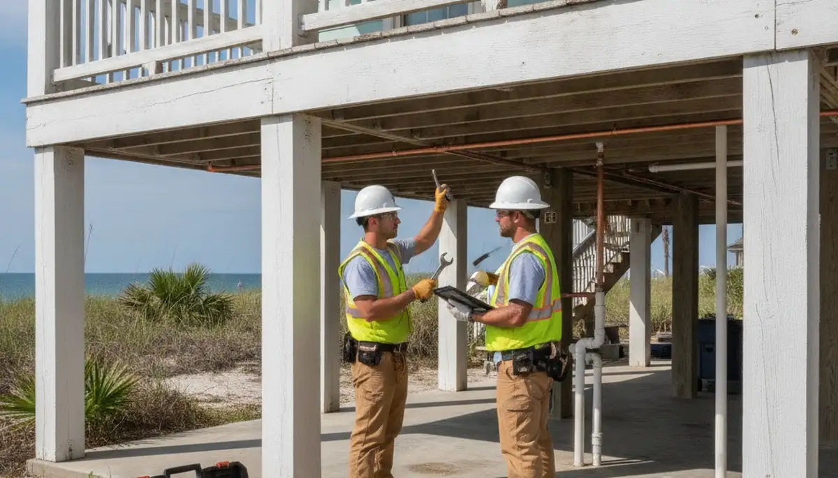 Charleston, SC plumbing repair technician providing emergency leak and pipe repair service