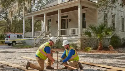 Charleston, SC plumbing repair team providing emergency leak and pipe repair services