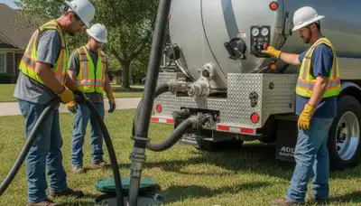 Charleston, SC septic pumping service for homes, helping prevent backups and maintain drainage systems