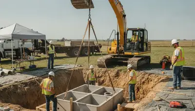 Septic tank installation for Charleston, SC homes by professional plumbers