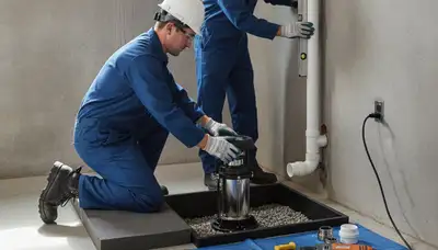 Sump pump installation for Charleston, SC homes by On Call Plumbers to prevent water damage