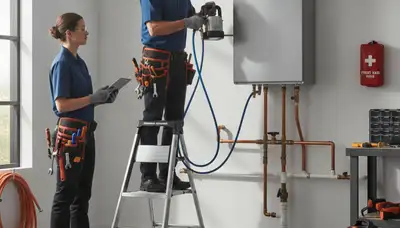 Tankless water heater installation service in Charleston, SC for residential plumbing repair